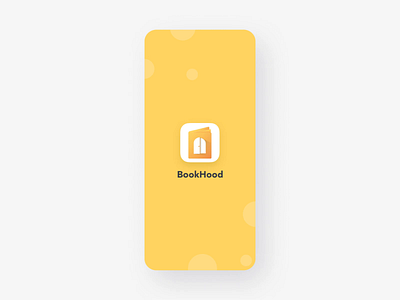 Book sharing app Design app books clean concept design illustration login logo mobile mobile app onboarding share ui uiux ux yellow