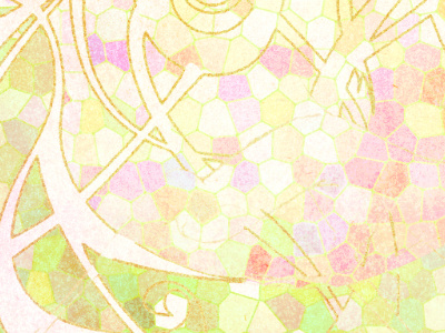 Summer Stained Glass (in progress) bright photoshop stained glass