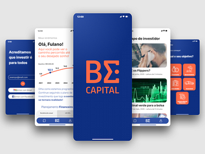 App BeCapital app design mobile ui ux