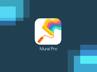 Daily UI 005 App Icon app appicon artist beginner color concept dailyui dailyuichallenge design icon icon design illustration mural mural icon paint