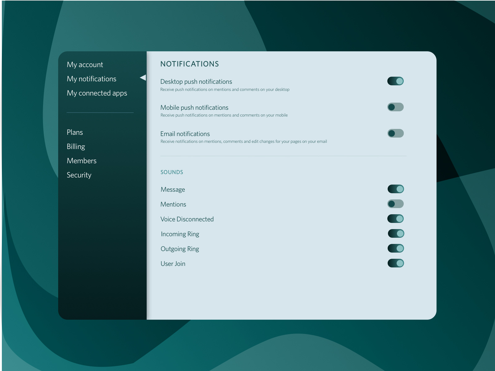 Daily UI 007 Settings Page By Frances Camille Ventocilla On Dribbble   Settings 4x 