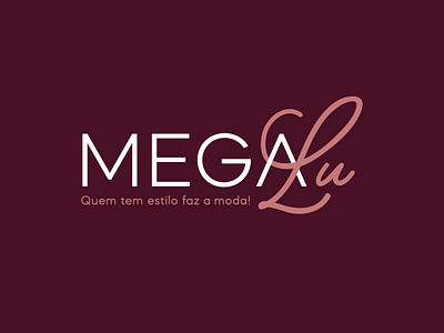 MegaLu design logo rosa