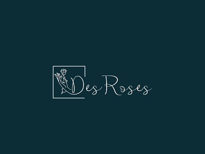 Des Roses alphabetic logo best logo branding business logo company logo design logo logo deisgn logo design branding logo designer logodesign service logo shop logo