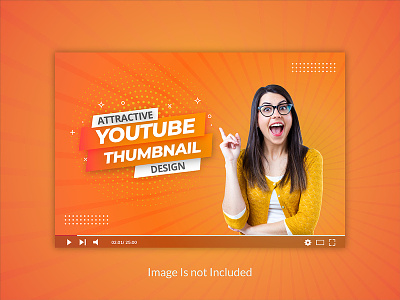 Attractive YouTube thumbnail design