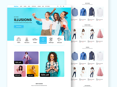 ecommerce ui design by bappy mithun on Dribbble