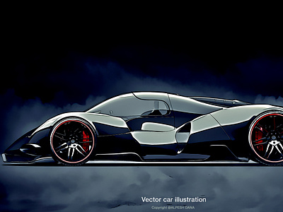 Vector Illustration sports car