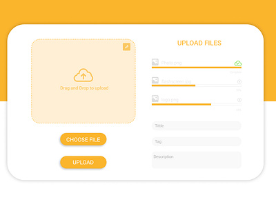 Upload files dailyui design ui uiuxdesign ux