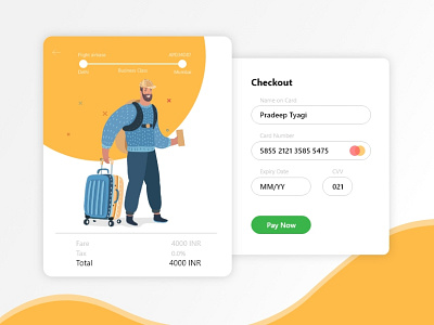 Credit Card Checkout Page dailyui