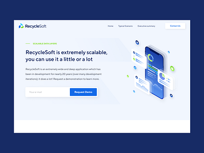 RecycleSoft Scalable Data Layers Page