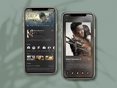 video player app design ui