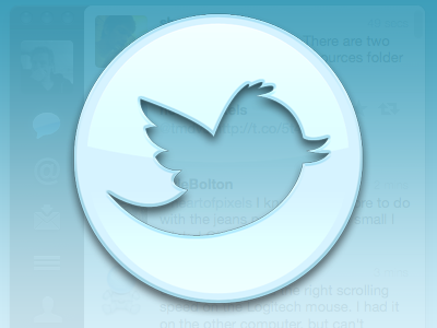 Twitter icon tweetie twitter