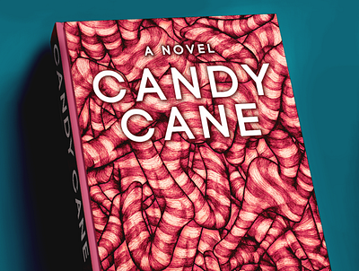 Candy Cane body book book cover candy canes cover art illustration joint novel pen and ink stripes textile