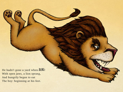 Lion from Cautionary Tales for Children