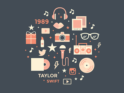 Blog about Taylor Swift?! blog illustration music taylor swift