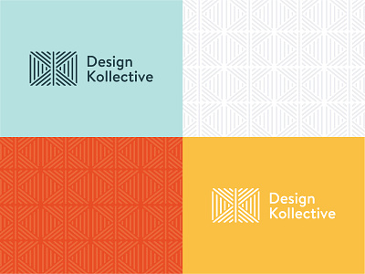 Design Kollective Logo brand furniture identity logo pattern