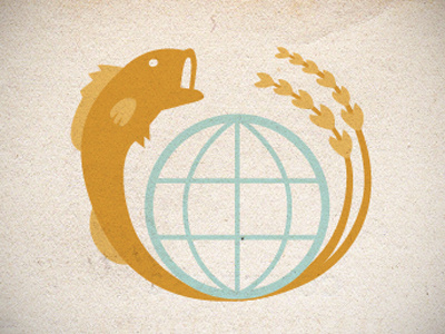 Feed the Real World branding logo