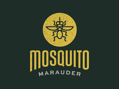 MM - Logo branding bug icon identity logo mosquito pest control repellant