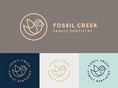 Logo Graveyard: Family Dentistry bird brand circular dentist dentistry finch high-end identity logo luxury