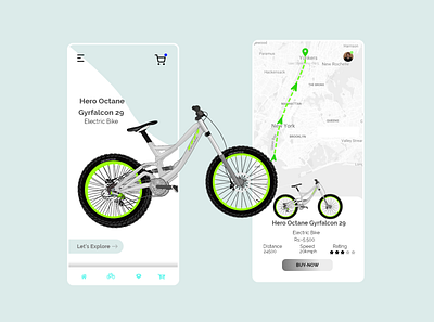 Bi-cycling design logo mobile typography ui ux web