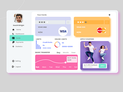 Net-Banking Dashboard