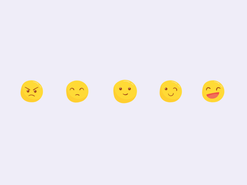 Emojis 😉 adobexd animation design gif microinteraction ui uiforlife user interface design ux