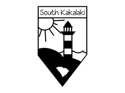 Souf Kak Shit badge home lighthouse souf kak. south carolina south kakalaki state