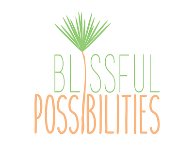 Blissful Possibilities 600x800 blissful possibilities brand color logo playful type whimsical