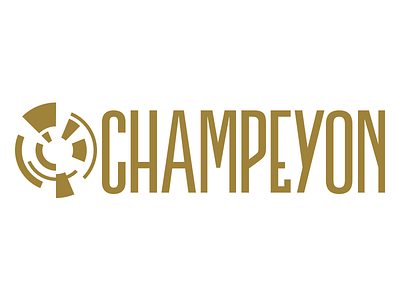 Champeyon branding font logo logotype personal typeface update