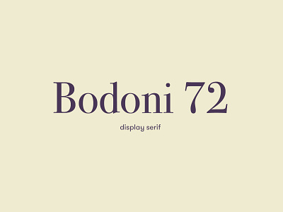 Bodoni 72 art bodoni brand branding clean design font fonts graphic design identity illustration lettering logo minimal type typography ui unfont ux web