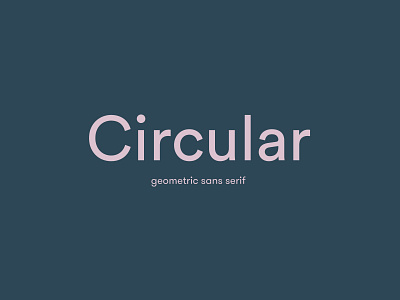 Circular art brand branding circular clean design font graphic design identity illustration lettering logo minimal type typogaphy typography ui unfont ux web