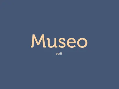 Museo art brand branding clean design font fonts graphic design identity illustration lettering logo minimal museo type typogaphy ui unfont ux web