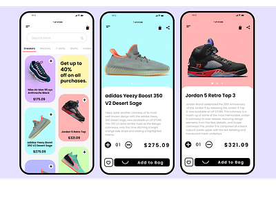 Shoe store app