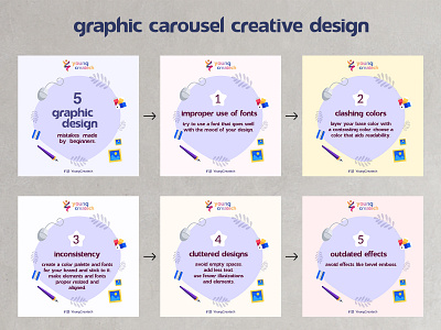 Instagram Carousel Post Creative Design