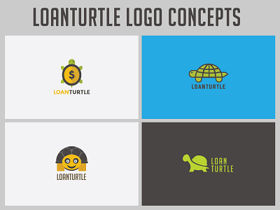 Loan Turtle Logo Design branding color palette concept design flat graphic design icon illustration illustrator logo photoshop typography vector