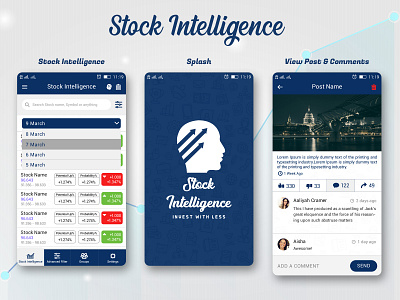 Stock Intelligence App UI