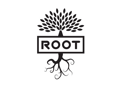 Root Logo design Concept branding design flat flat design graphic design icon illustration illustrator logo photoshop root vector vector art