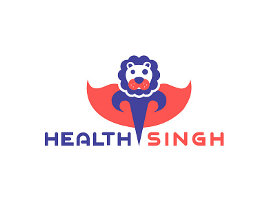 Health Singh Flat Vector Logo Design branding design flat flat character design flat design graphic design health icon illustrator logo mascot character mascot design mascot logo photoshop singh typography vector