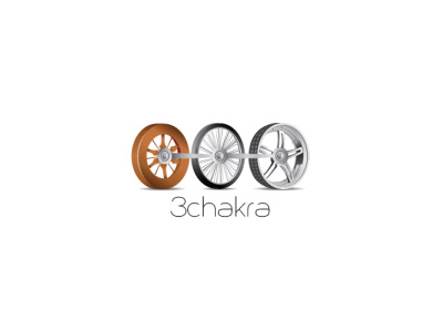 3 Chakra Vector Illustration Logo Design branding design art designer dribbble best shot graphic design graphics icon illustration illustrator logo logo design photoshop typography vector wheels