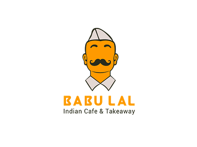 Babu Lal Flat Vector Logo Design v2