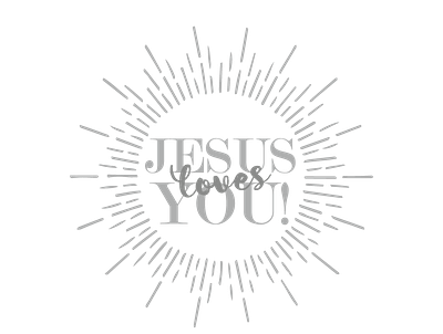 Jesus Loves You Merchandise branding design flat graphic design illustration illustrator merchandise merchandise design photoshop print design typography vector