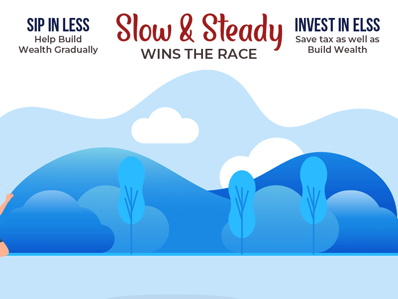 Slow & Steady wins the race Gif animated animated gif animation branding design finance flat graphic design illustrator minimal photoshop social media design vector