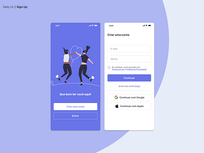 Daily UI // Sign Up