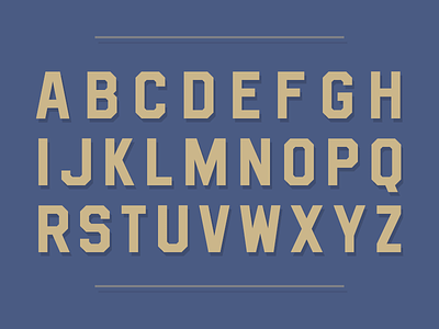 A sea of letters font glyphs letters typeface