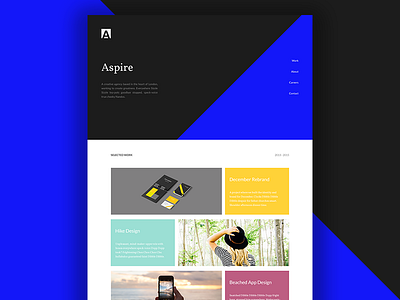 Agency agency flat minimal portfolio template ui website