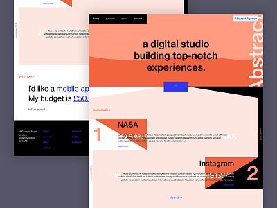 Design agency website clean design grid homepage interface layout minimal minimalist typography ui ux web web design website