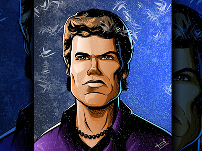 Dexter Caricature