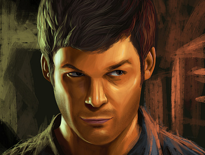 Dexter Morgan art concept art concept design design digital painting drawing illustraion illustration