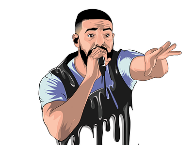 Drake Cartoon art