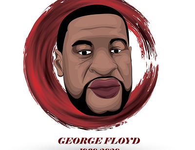 GEORGE FLOYD ART america black cartoon george floyd hiphop hollywood rapper stopracism