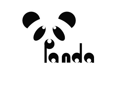 Panda Dailylogochallenge#2 artist black white blackandwhite dailylogochallenge dailylogodesign designs graphicdesign panda pandas